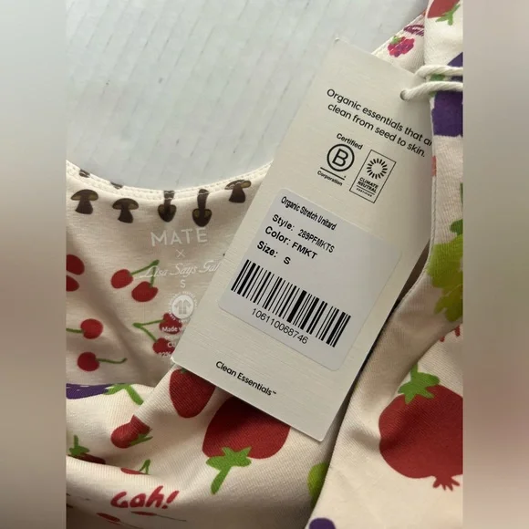 Mate The Label x Lisa Says Gah Organic Stretch Printed Unitard - Picture 5 of 5